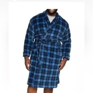 Big & Tall Sonoma Goods For Life® Plush Robe 3x-4x